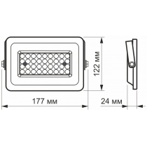 LED прожектор VIDEX F2e 30W 5000K