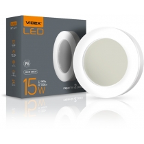 LED світильник ART IP65 круглий VIDEX 15W 5000K