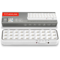 LED світильник аварійний TITANUM 30 LED 6500K