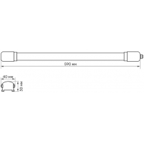 LED світильник IP65 лінійний TITANUM 18W 0,6М 6500K