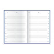 Щоденник недатований, ECONOMIX ALLEGRA, темно-синій, А5