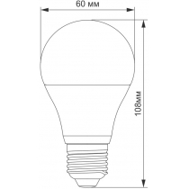 Лампа LED TITANUM A60 10W E27 4100K