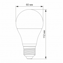 Лампа LED TITANUM A60 12V 10W E27 4100K