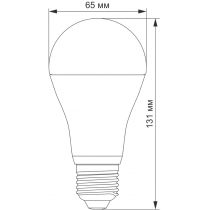 Лампа LED VIDEX A65e 20W E27 4100K