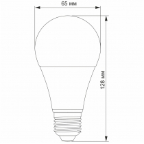 Лампа LED TITANUM A65 15W E27 4100K