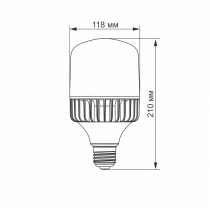 Лампа LED VIDEX A118 50W E27 5000K