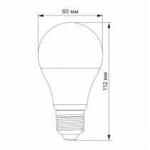 Лампа LED VIDEX  A60e 12W E27 4100K