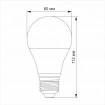 Лампа LED TITANUM A60 12W E27 4100K