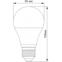 Лампа LED TITANUM A60 8W E27 4100K