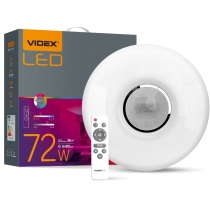 LED світильник функціональний круглий VIDEX RING 72W 2800-6200K RGB