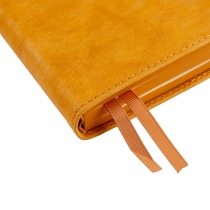 Щоденник датований А5 2024 Leo Planner "Case", інтегральний, 368 стор., гірчичний