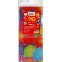 Папір тішью, 20г/м, 2 аркуші 50*70 см Balloons