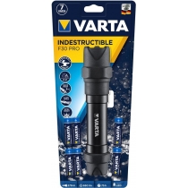 Ліхтар VARTA ручний Indestructible F30 Pro IP67, IK08, до 650 люмен, до 279  метрів, 6хАА