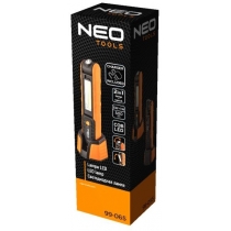 Ліхтар інспекційний Neo Tools акумуляторний, 2600мАг, 500лм, 5+1Вт, база+ЗП, індикатор заряду, гачок
