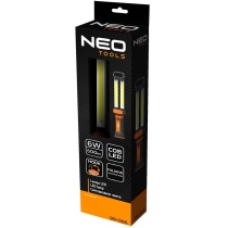 Ліхтар інспекційний Neo Tools акумуляторний, 2400мАг, 500лм, 6Вт, складаний, гачок, магніт, IP20