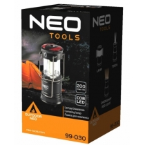 Ліхтар кемпінговий Neo Tools на батарейках, ААх3, 200лм, 3Вт, 3 функції освітлення, 3 магніти в підс