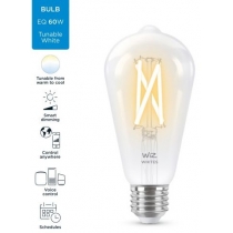 Лампа розумна WiZ, E27, 7W, 60W, 806Lm, ST64 2700-6500K філаментна Wi-Fi