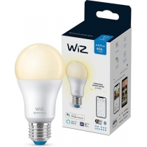 Лампа розумна WiZ, E27, 8W, 60W, 806Lm, A60, 2700K, Wi-Fi