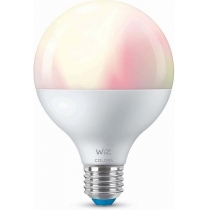 Лампа умная WiZ, E27, 11W, 75W, 1055Lm, G95, 2200-6500, RGB, Wi-Fi