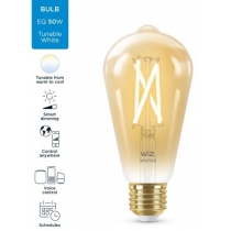 Лампа умная WiZ, E27, 7W, 50W, 640Lm, ST64, 2000-5000K, Wi-Fi