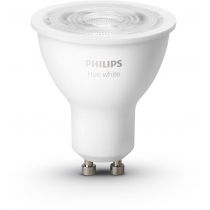 Лампа розумна Philips Hue GU10, 5.2W(57Вт), 2700K, White, ZigBee, Bluetooth, димування, 2шт