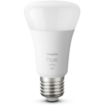 Лампа розумна Philips Hue E27, 9W(60Вт), 2700K, White, ZigBee, Bluetooth, димування