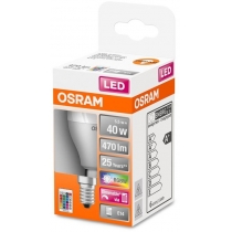 Лампа світлодіодна OSRAM LED STAR Е14 5.5-40W 2700K+RGB 220V Р45 пульт ДУ