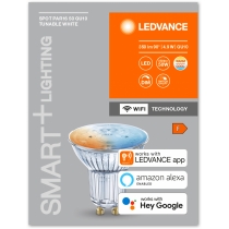Лампа светодиодная LEDVANCE SMART+ Spot PAR 16 GU10 TUNABLE WHITE 5W 2700-6500K WiFi дим-ая