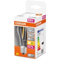 Лампа світлодіодна OSRAM LED A60 7W (806Lm) 2700K E27 філаментна