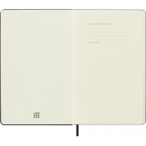 Щоденник Moleskine 2024 13 х 21 см 400 сторінок Чорний