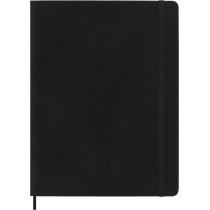 Щомісячник Moleskine 2023 19 х 25 см 144 сторінки Чорний М’який