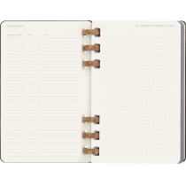 Щотижневик Moleskine 2024 Spiral 13 х 21 см 200 сторінок