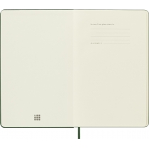 Щотижневик Moleskine 2024 13 х 21 см 144 сторінки Миртовий Зелений