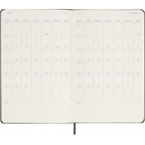 Щотижневик Moleskine 2024 13 х 21 см 144 сторінки Миртовий Зелений