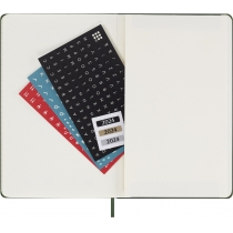 Еженедельник Moleskine 2024 13 х 21 см 144 страницы Миртовый Зеленый