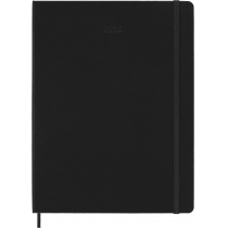 Щотижневик Moleskine 2024 19 х 25 см 144 сторінки Чорний