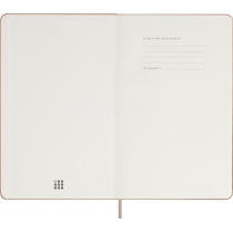 Щотижневик Moleskine 2024 13 х 21 см 144 сторінки Пісочний Коричневий