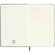 Щотижневик Moleskine 2024 9 х 14 см 144 сторінки Миртовий Зелений