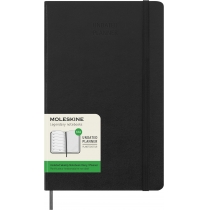 Щотижневик Moleskine з місцем для дат 13 х 21 см 144 сторінки Чорний