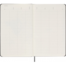 Щотижневик Moleskine з місцем для дат 13 х 21 см 144 сторінки Чорний