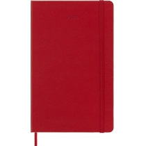 Щотижневик Moleskine 2024 13 х 21 см 144 сторінки Червоний