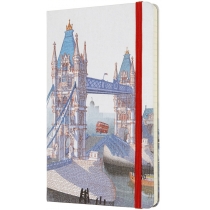 Записник Moleskine I am London середній / Лінійка