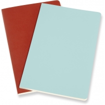 Блокнот Moleskine Volant 13 х 21 см 240 страниц в линию Корал, Аква (2 шт)