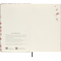 Записник Moleskine Sakura x Kosuke Tsumura 13 х 21 см 176 сторінок Лінійка Канва