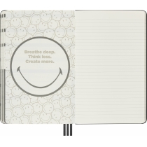 Планувальник позитиву Moleskine Smiley 13 х 21 см 240 сторінок Лінійка Канва