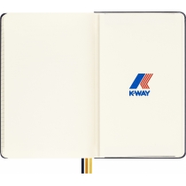 Записник Moleskine x K-Way 13 х 21 см 240 сторінок Лінійка Синій Нейлон