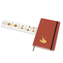 Блокнот Moleskine Le Petit Prince 13 х 21 см / Нелинованный Оранжевый