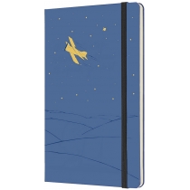 Записник Moleskine Le Petit Prince 13 х 21 см / Лінійка Синій