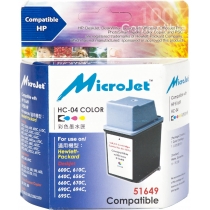 Картридж для HP DeskJet 600k MicroJet  Color HC-04