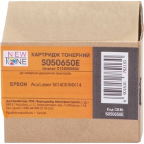 Картридж для Epson 0652 Black (C13S050652) NEWTONE 650  Black S050650E